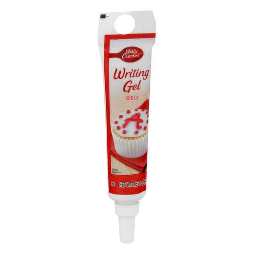 BETTY CROCKER: Decorating Gel Red 0.68 oz (Pack of 6) - BETTY CROCKER