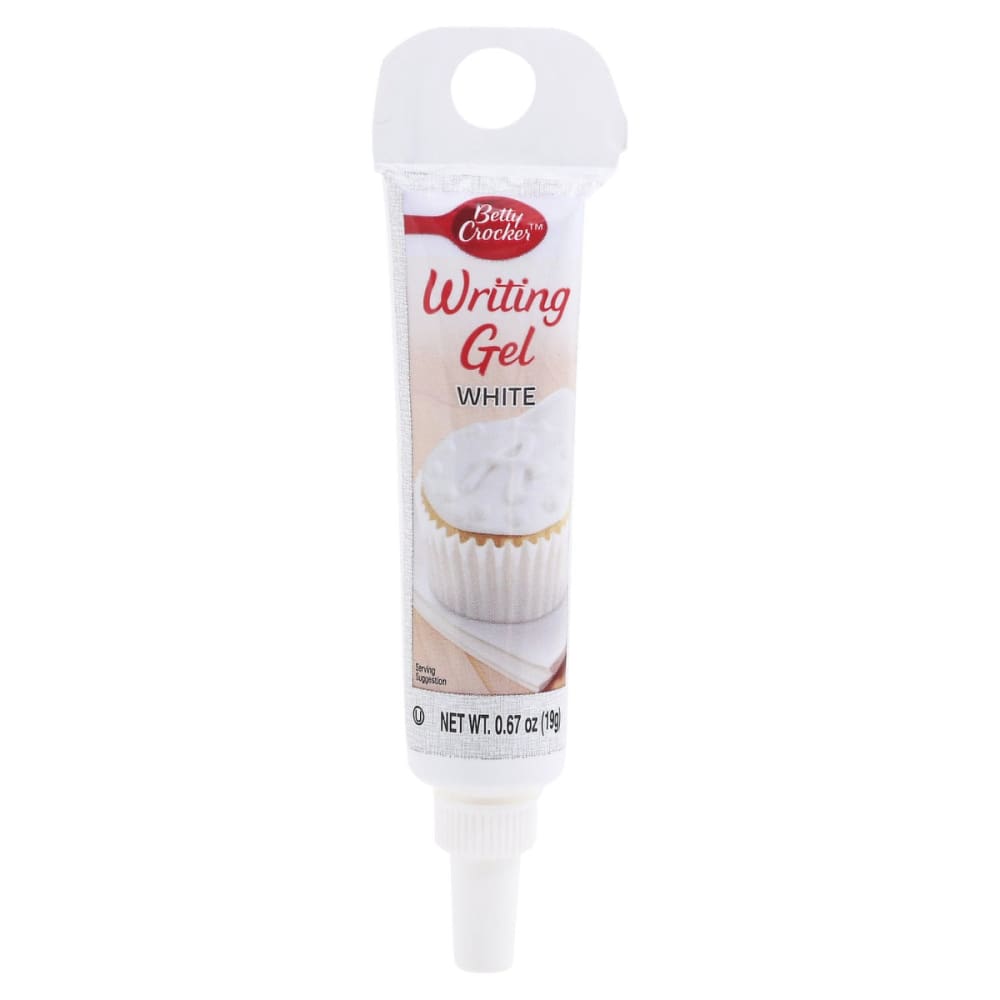 BETTY CROCKER: Decorating Gel White 0.68 oz (Pack of 6) - BETTY CROCKER