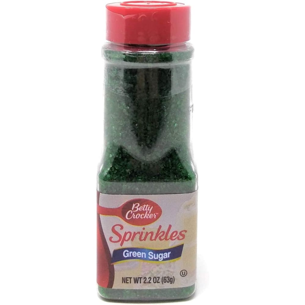 BETTY CROCKER: Green Sugar 2.25 oz (Pack of 6) - Sugars & Sweeteners - BETTY CROCKER