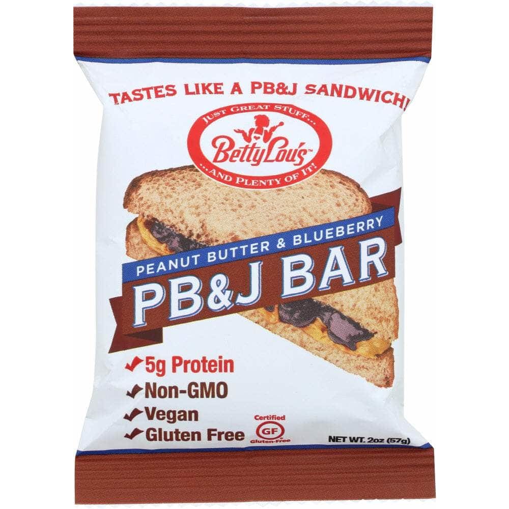 Betty Lous Betty Lous PB&J Bar Blueberry, 2 oz