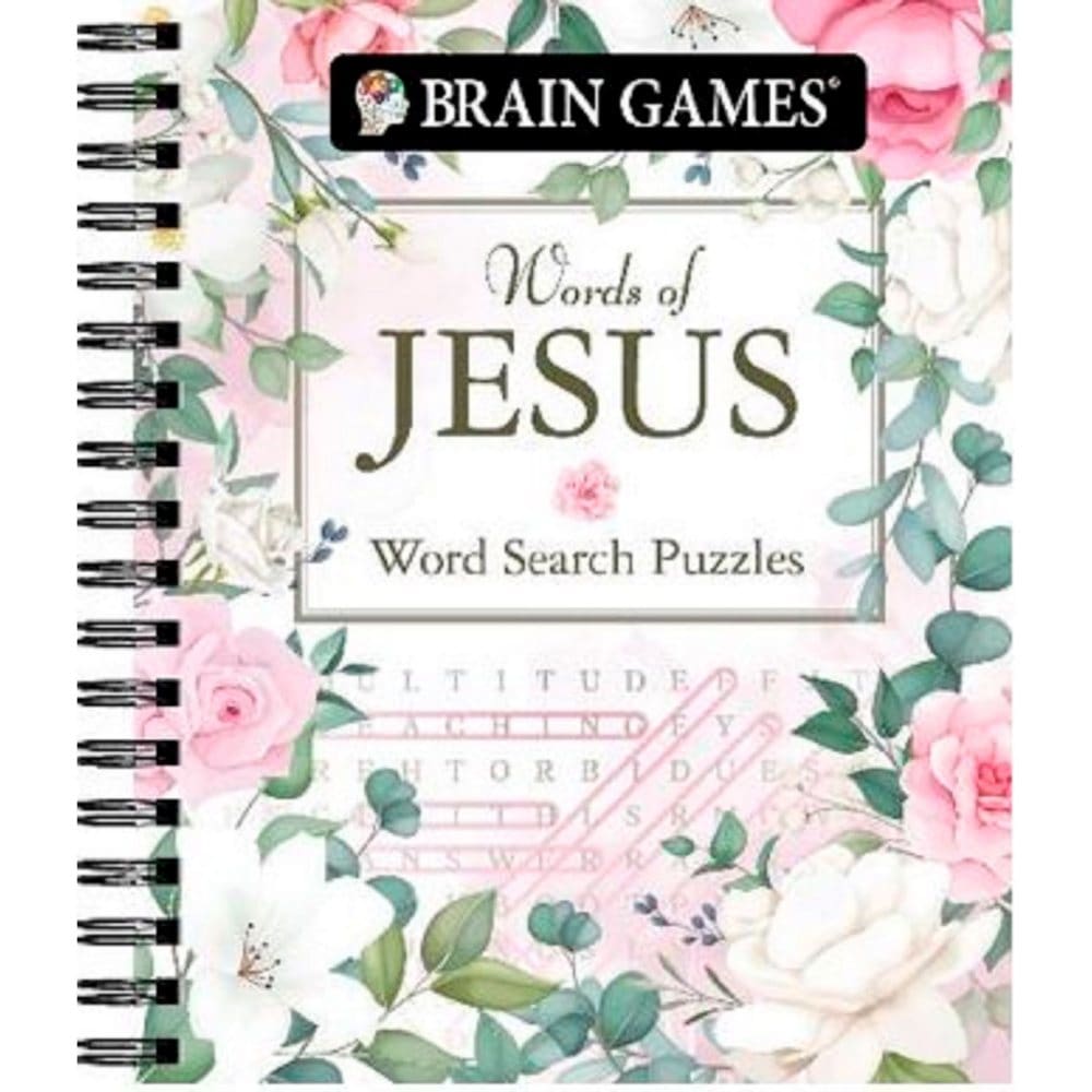 BG Words of Jesus Word Search Puzzles - Activity & Workbooks - ShelHealth