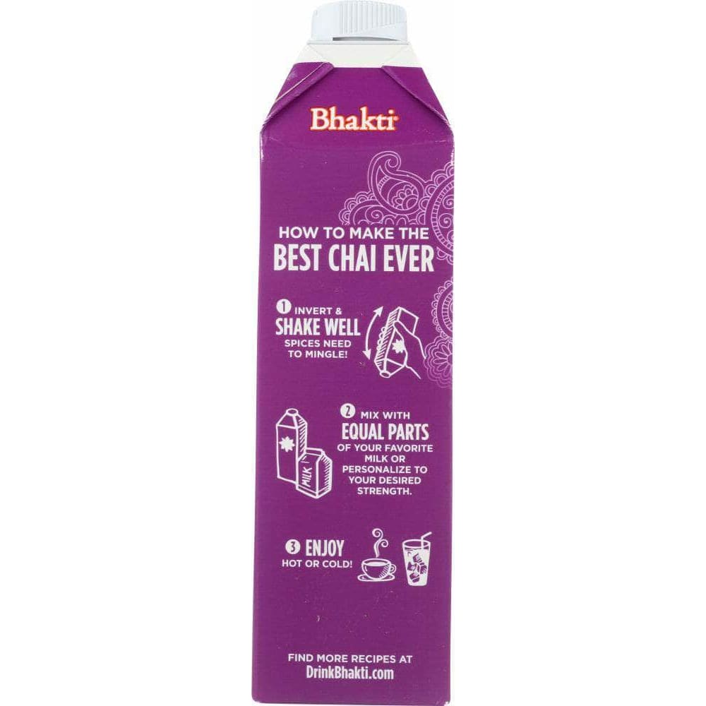 Bhakti Chai Bhakti Chai Unsweetened Chai Concentrate, 32 oz