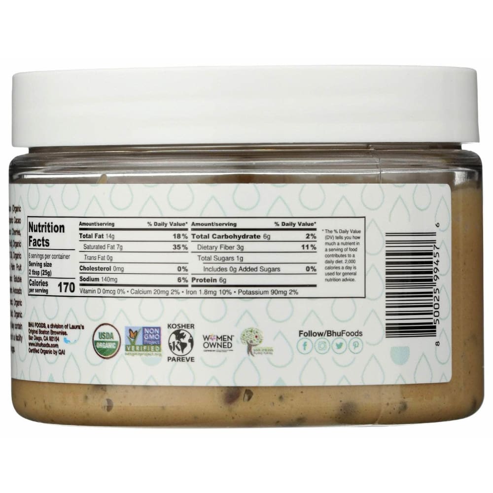 BHU FOODS Grocery > Snacks > Cookies > Cookies BHU FOODS Ckie Dgh Jar Choco Chip, 5.5 oz