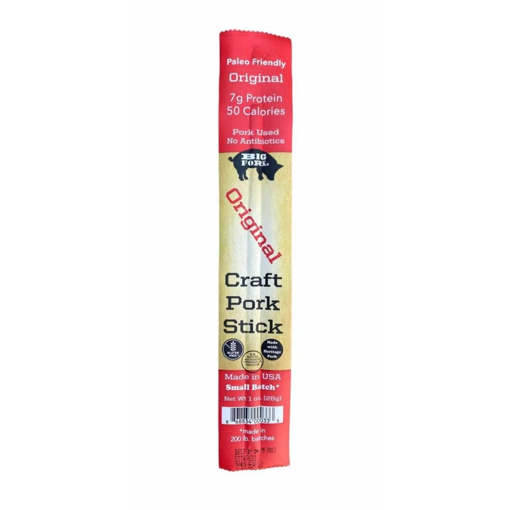 BIG FORK Big Fork Pork Snack Stick Original, 1 Oz