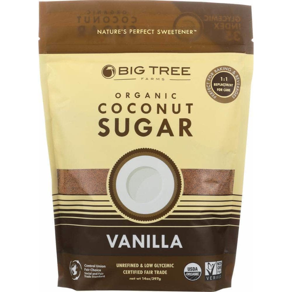 Big Tree Farms Big Tree Farms Organic Coconut Palm Sugar Vanilla, 14 oz