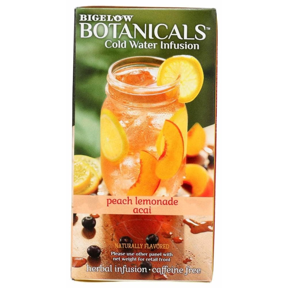 BIGELOW Grocery > Beverages > Coffee, Tea & Hot Cocoa BIGELOW: Peach Lemonade Acai 18 Teabags, 1.23 oz