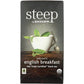 Bigelow Bigelow Steep Organic English Breakfast Tea, 1.60 oz