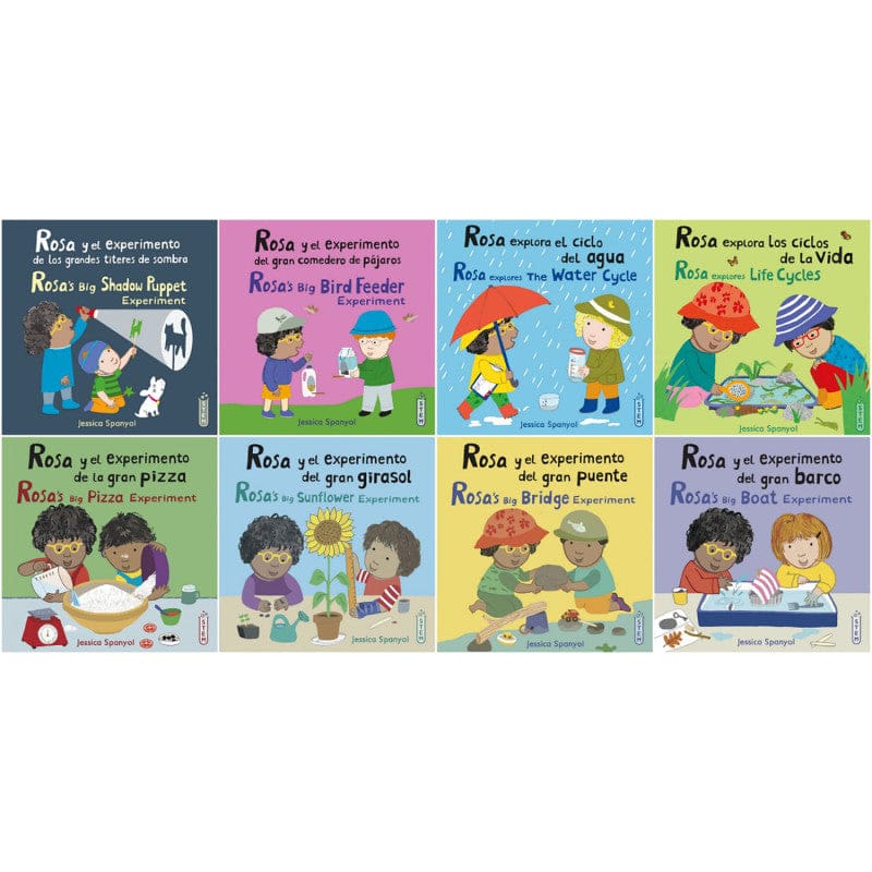 Bilingual Rosas Workshop Set 1 & 2 Spanish English - Books - Childs Play Books
