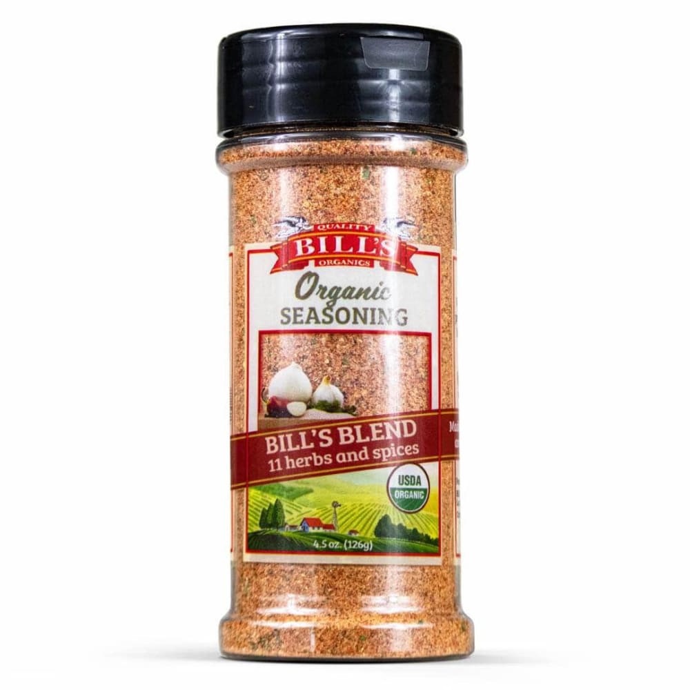 Bills Organics Grocery > Cooking & Baking > Seasonings BILLS ORGANICS: Seasoning Bills Blend, 4.5 oz