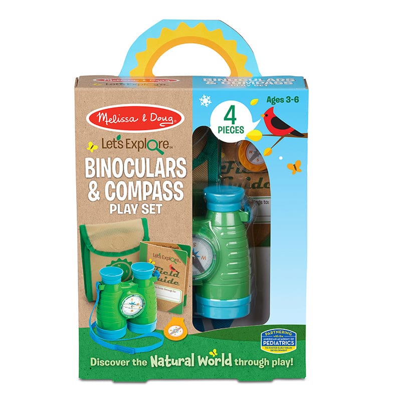 Binoculars & Compass Play Set Lets Explore (Pack of 3) - Role Play - Melissa & Doug