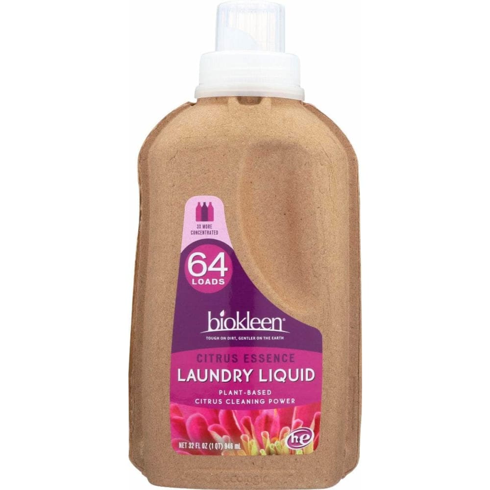 BIO KLEEN BIO KLEEN Lndry Lqud Citrus 64 Ld, 32 oz