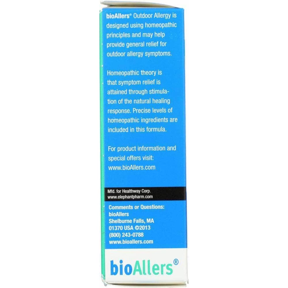 Bioallers Bioallers Outdoor Allergy Treatment, 60 Tablets