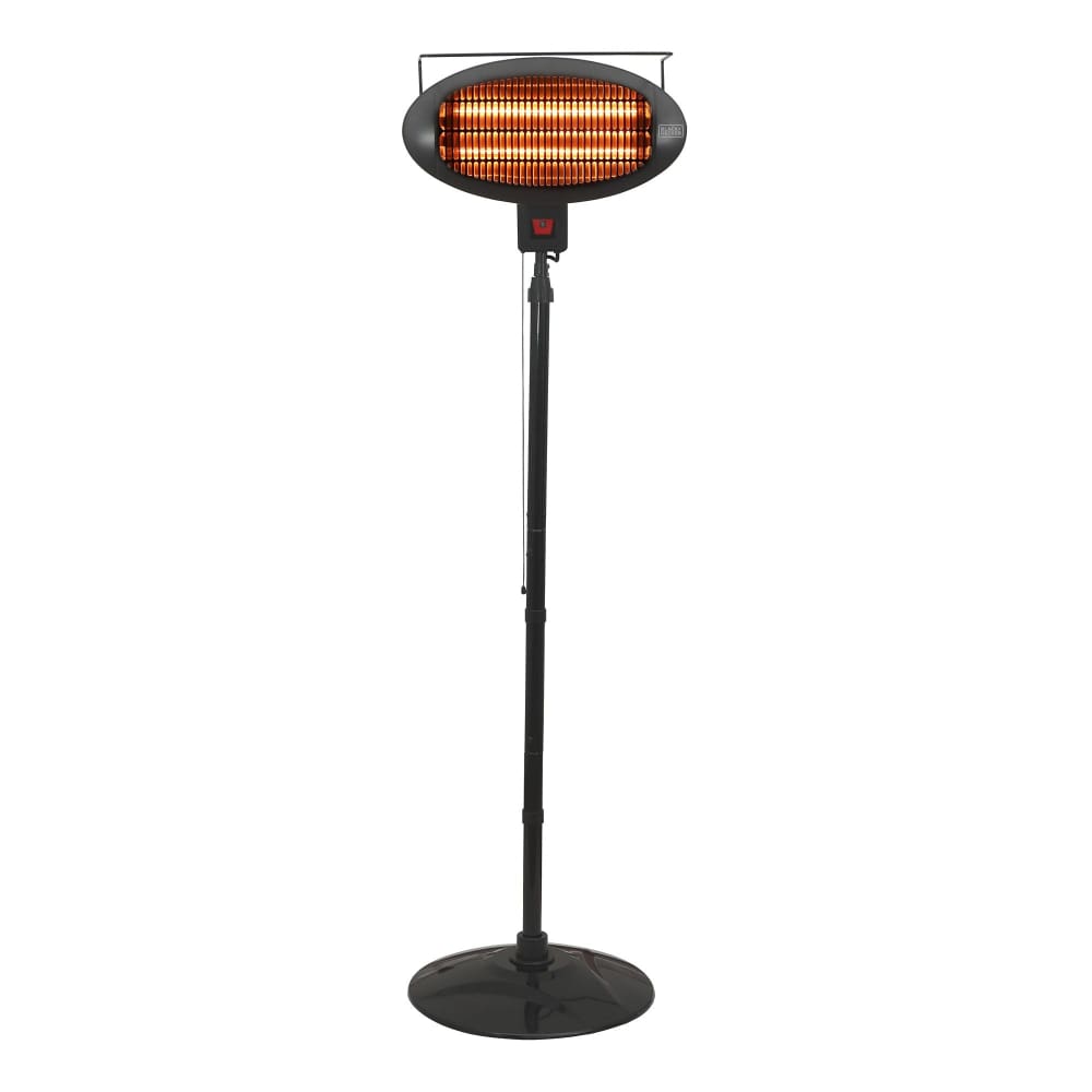 Black + Decker Electric Freestanding Patio Heater | ShelHealth