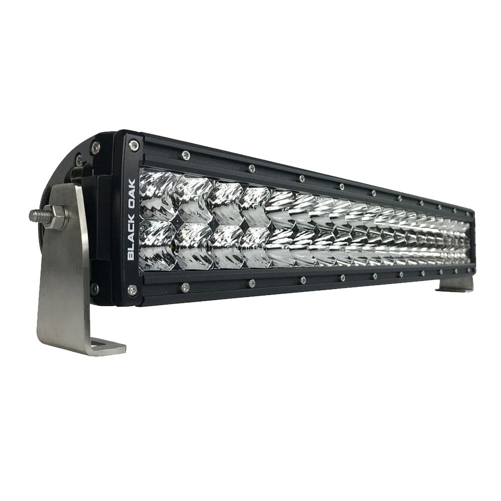 Black Oak Pro Series Curved Double Row Combo 20 Light Bar - Black - Automotive/RV | Lighting,Lighting | Light Bars - Black Oak LED