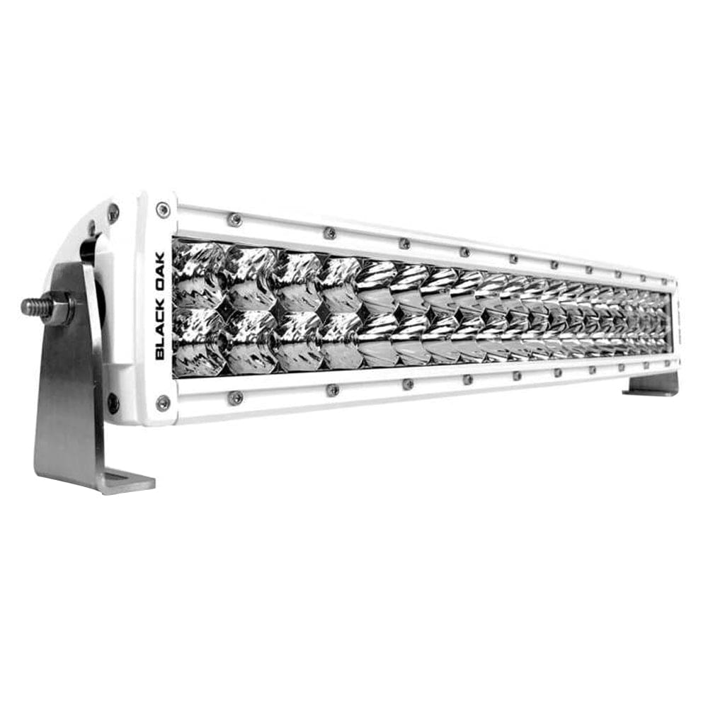 Black Oak Pro Series Curved Double Row Combo 20 Light Bar - White - Automotive/RV | Lighting,Lighting | Light Bars - Black Oak LED