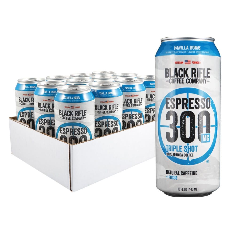 Black Rifle Coffee Company Espresso Vanilla 300 (15 fl. oz., 15 pk ...