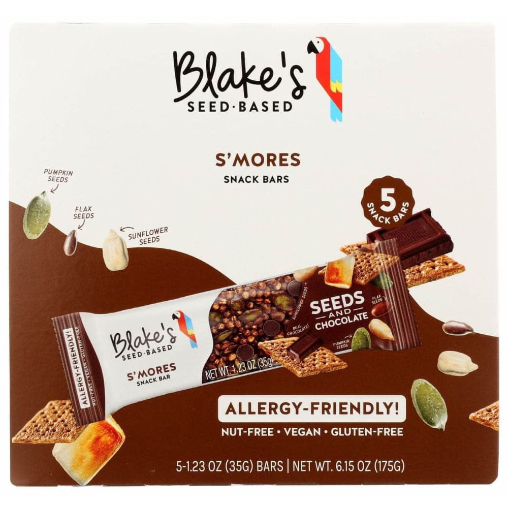 BLAKES SEED BASED Blakes Seed Based Bar Smores 5Ct, 6.15 Oz