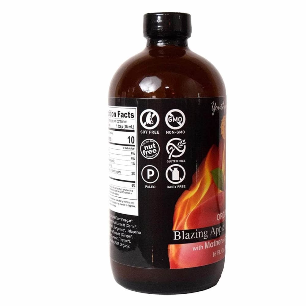 BLAZING APPLE CIDER VINEGAR Blazing Apple Cider Vinegar Blazing Apple Cider Vinegar, 16 Oz