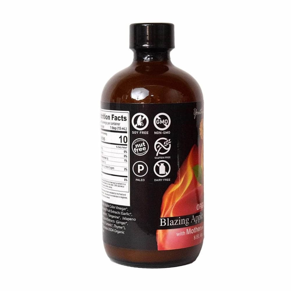 BLAZING APPLE CIDER VINEGAR Blazing Apple Cider Vinegar Blazing Apple Cider Vinegar, 8 Oz