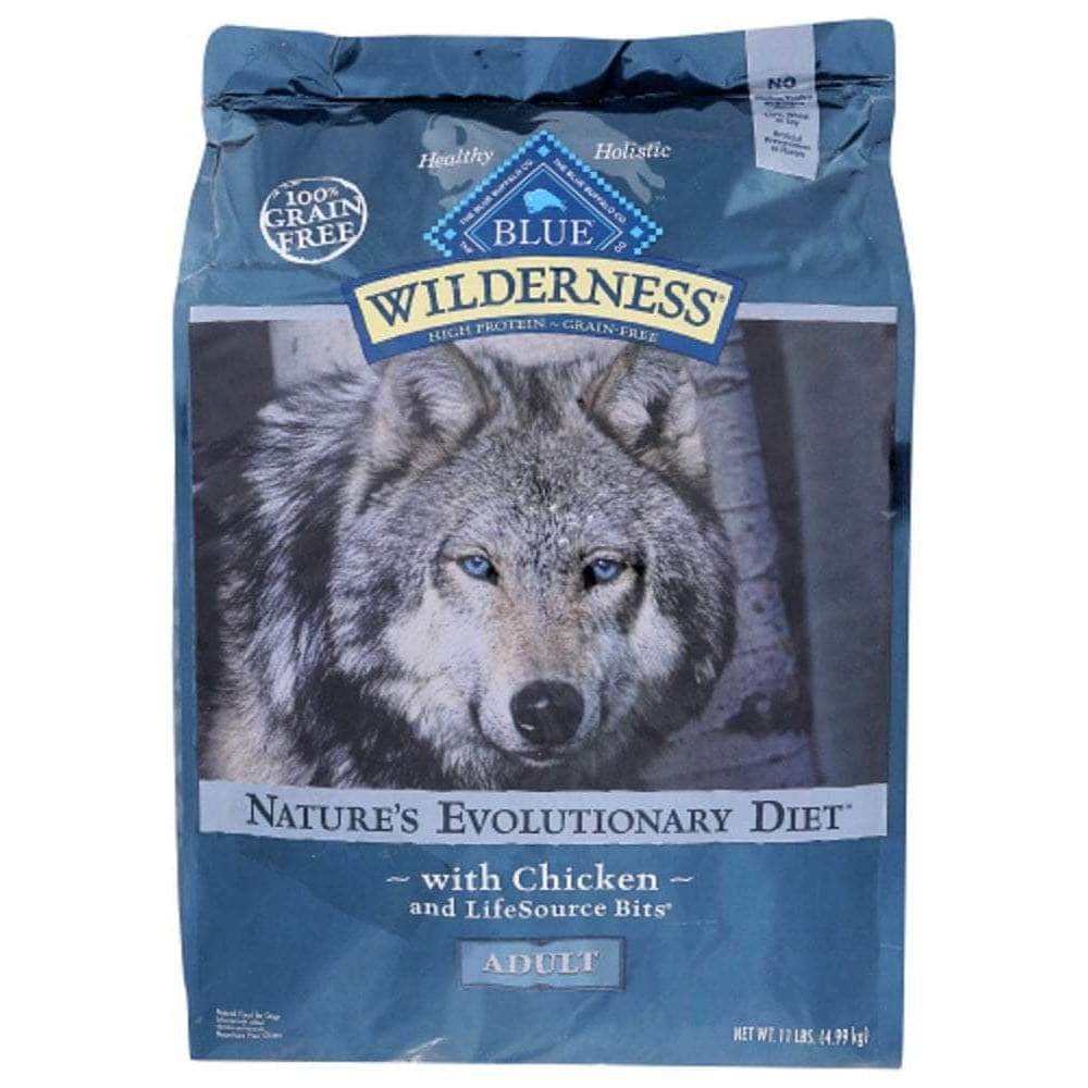 Wilderness Blue Buffalo Wilderness Adult Dog Food Chicken Recipe, 11 lb