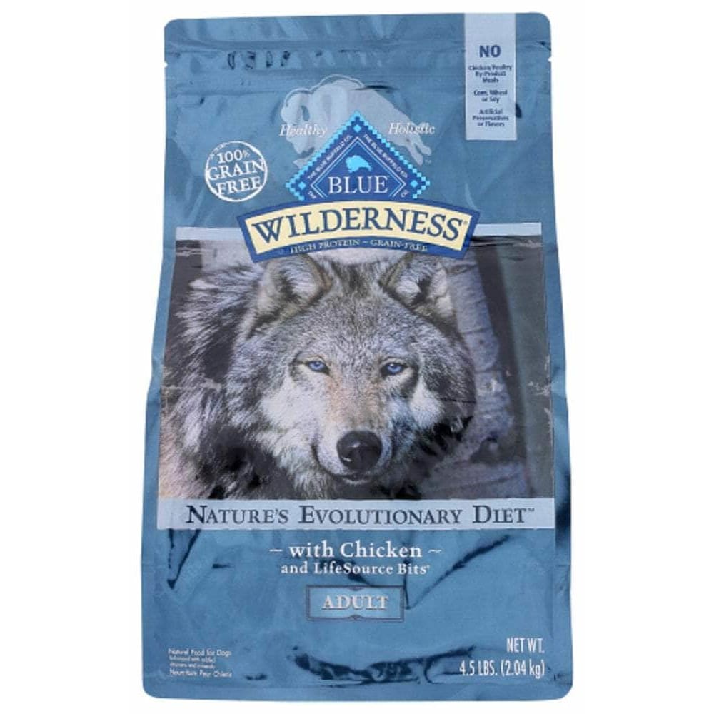 Wilderness Blue Buffalo Wilderness Adult Dog Food Chicken Recipe, 4.50 lb