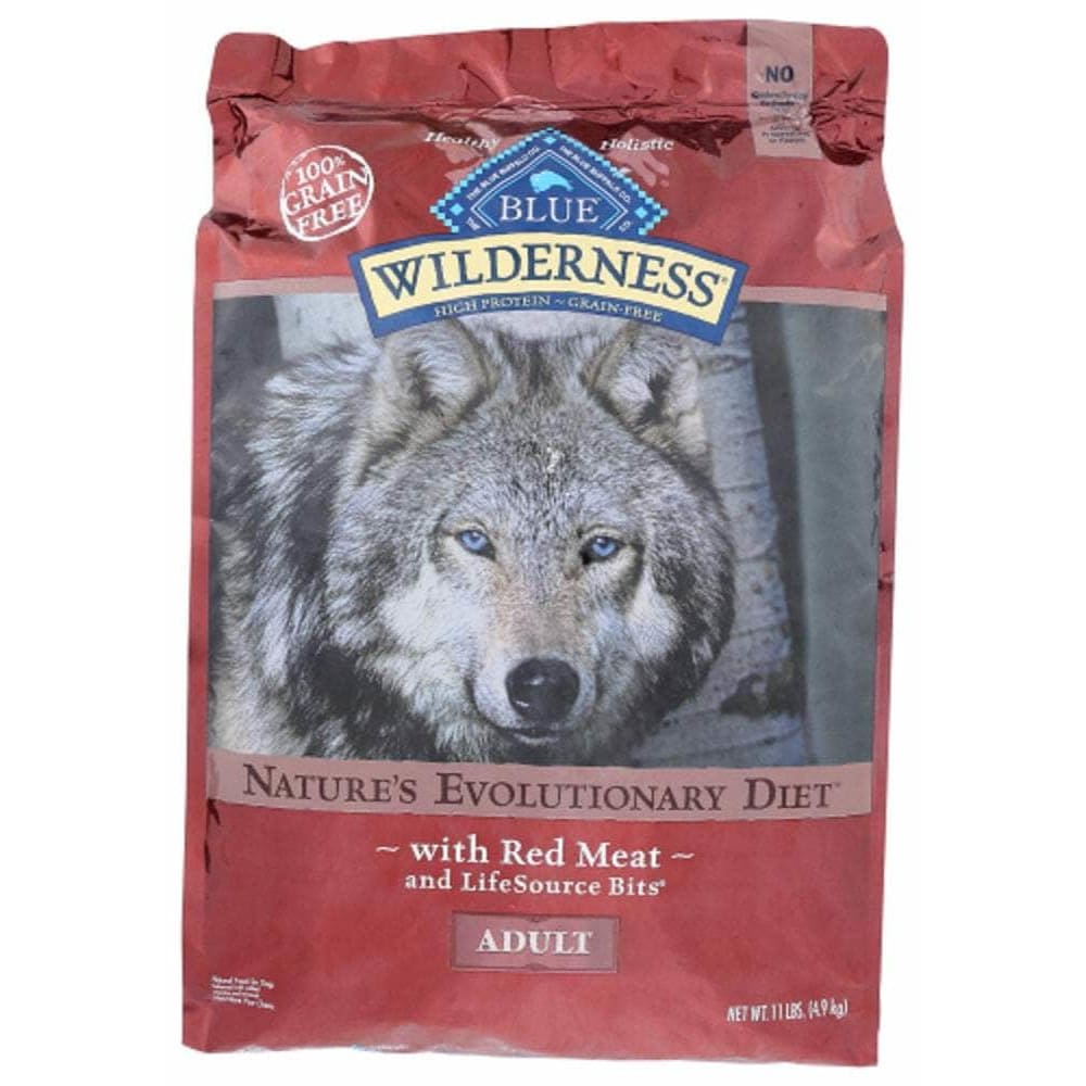Wilderness Blue Buffalo Wilderness Adult Dog Food Red Meat Recipe, 11 lb