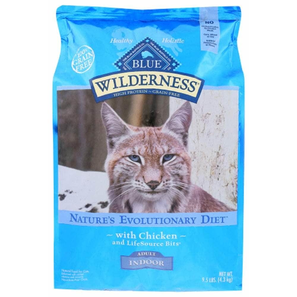 Wilderness Blue Buffalo Wilderness Adult Indoor Cat Food Chicken Recipe, 9.50 lb