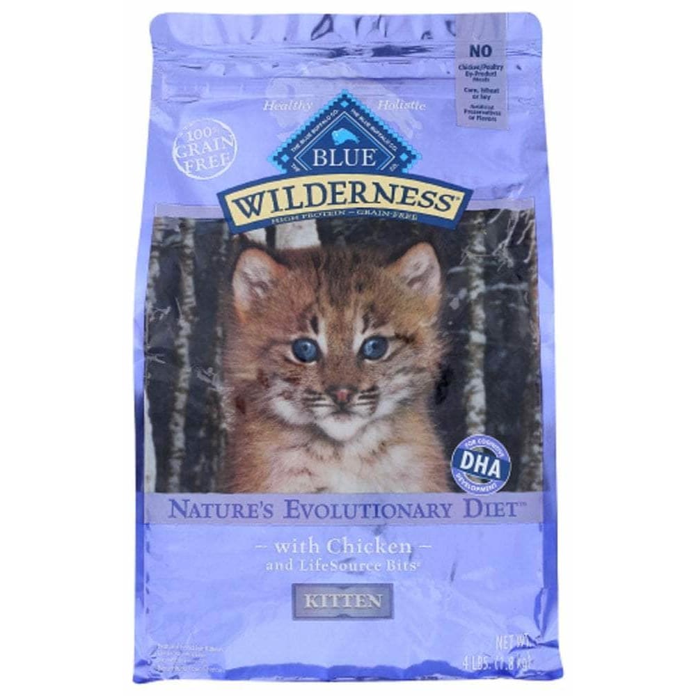 Wilderness Blue Buffalo Wilderness Kittens Chicken Recipe, 4 lb