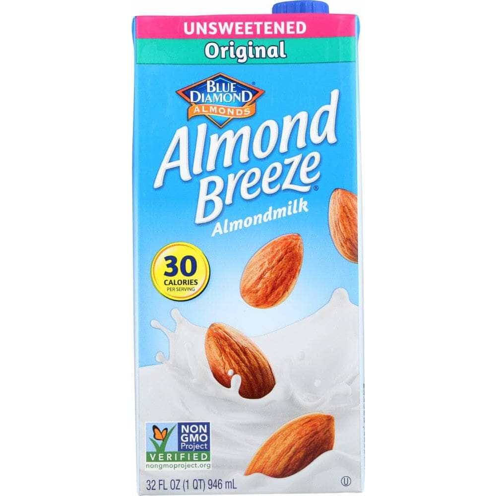 BLUE DIAMOND Blue Diamond Almond Breeze Original Unsweetened Almondmilk, 32 Oz