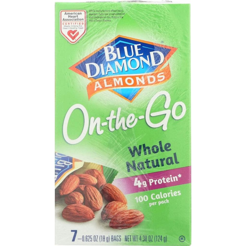 BLUE DIAMOND BLUE DIAMOND Almond Whl 100Cal, 4.38 oz