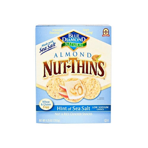 Blue Diamond Hint of Sea Salt Nut-Thins® 4.25oz (Case of 12) - Snacks/Crackers - Blue Diamond