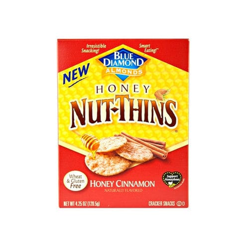 Blue Diamond Honey Cinnamon Nut-Thins® 4.25oz (Case of 12) - Snacks/Crackers - Blue Diamond