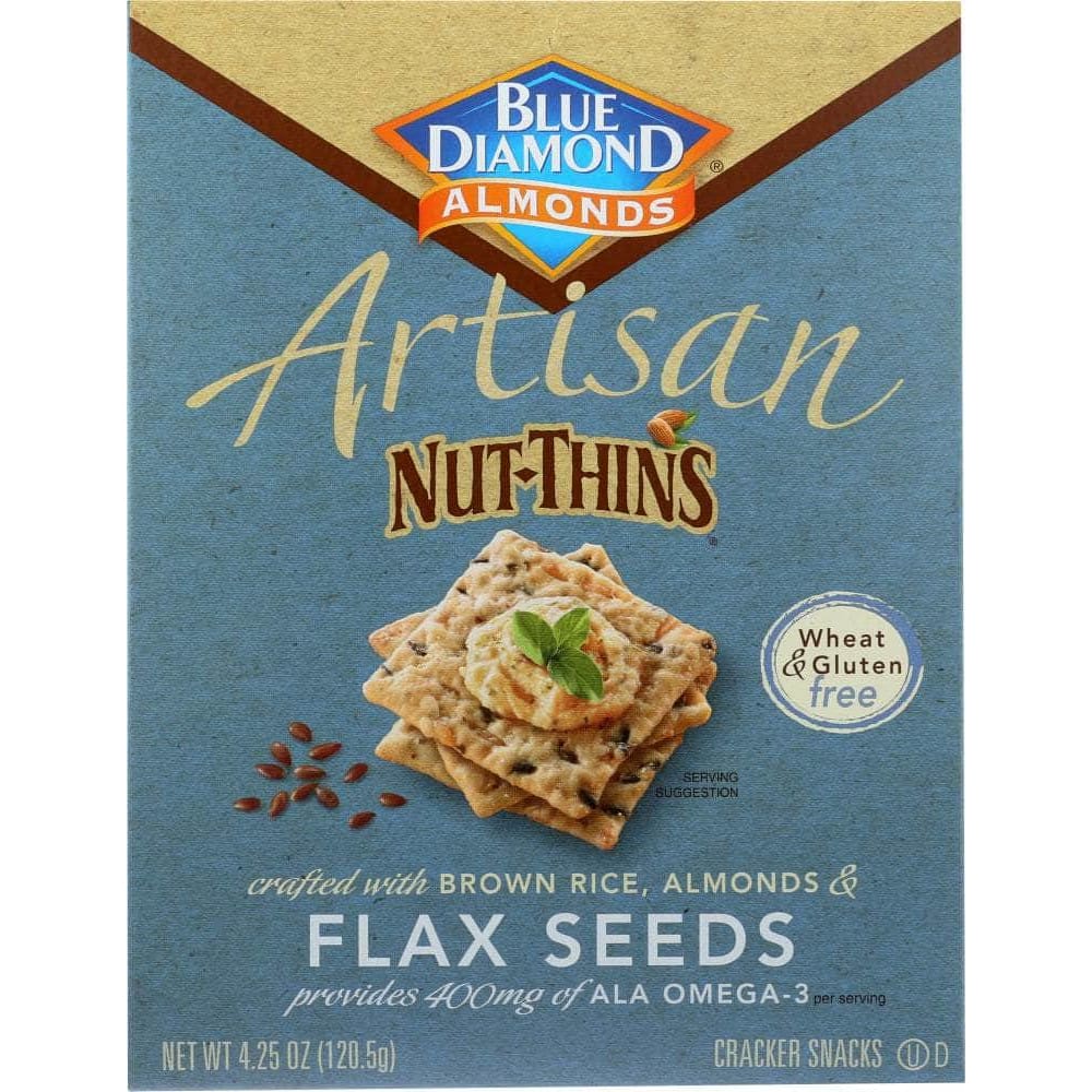 Blue Diamond Blue Diamond Nut Thins Artisan With Almonds & Flax, Wheat & Gluten Free, 4.25 oz