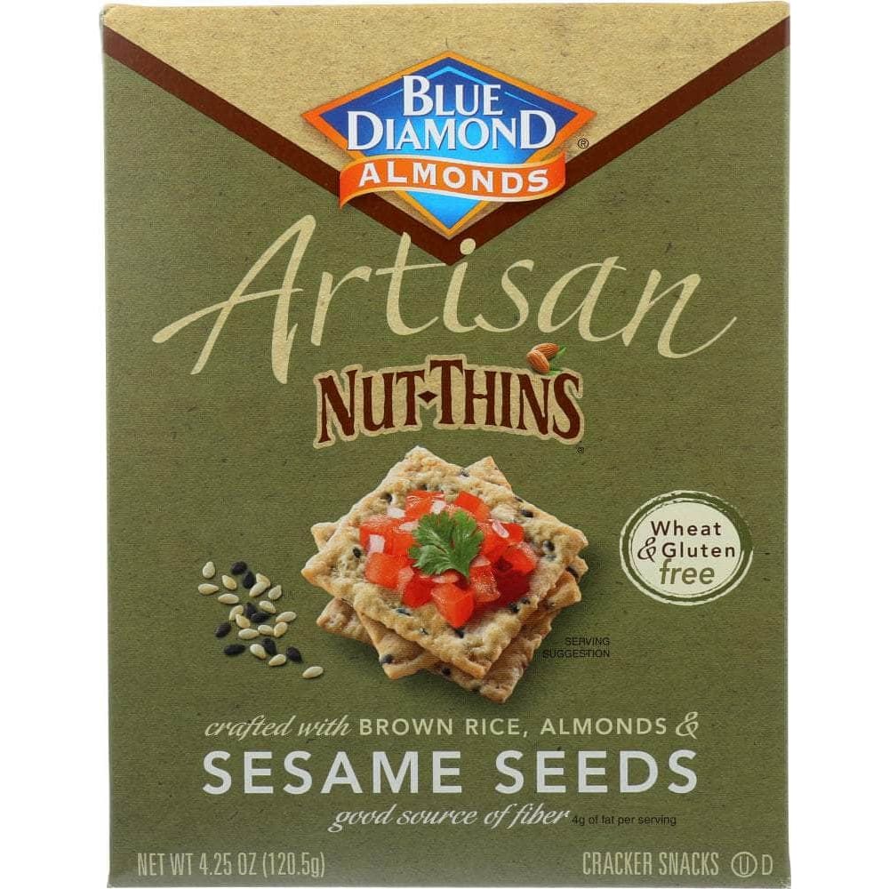 Blue Diamond Blue Diamond Nut Thins Artisan With Almonds & Sesame Seeds, Wheat & Gluten Free, 4.25 oz