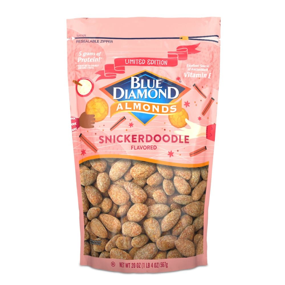 Blue Diamond Snickerdoodle Almonds (20 oz.) - Nuts - ShelHealth