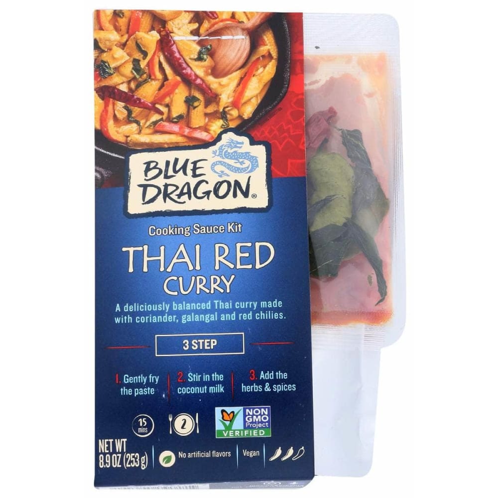 BLUE DRAGON BLUE DRAGON Curry Kit Thai Red 3 Step, 8.9 oz