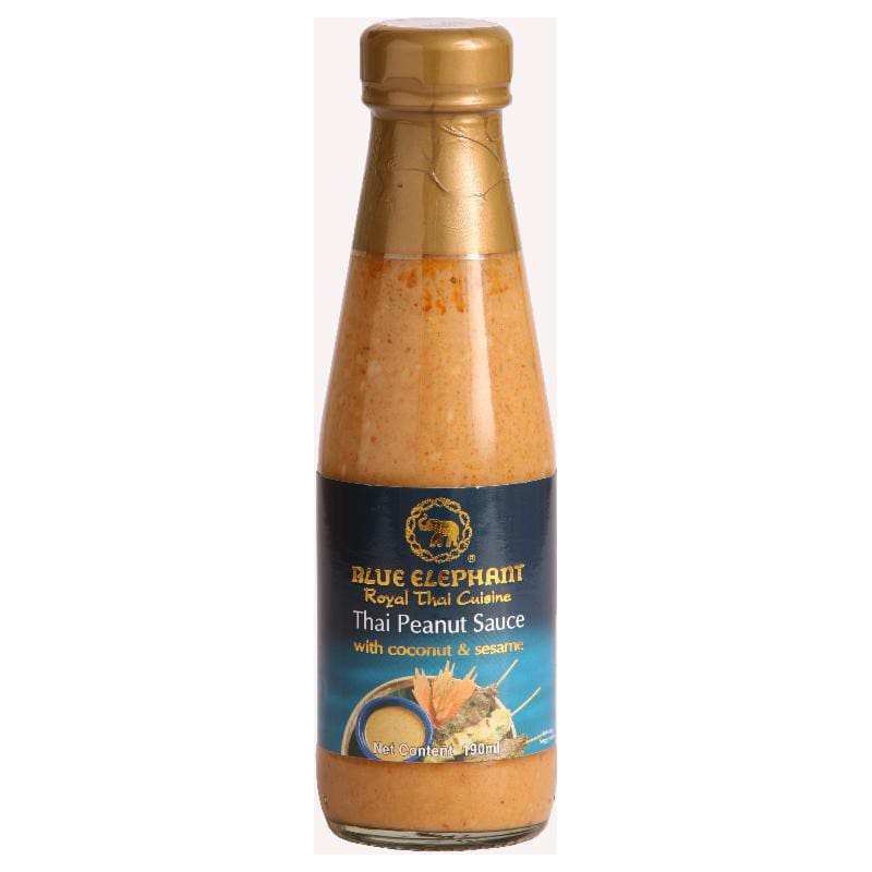 BLUE ELEPHANT ROYAL THAI CUISINE: Sauce Peanut 190 ml - Grocery > Pantry > Condiments - Blue Elephant Royal Thai Cuisine