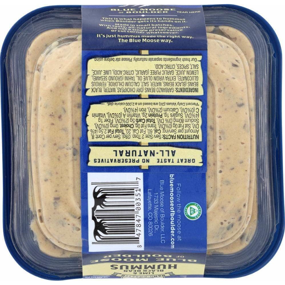 Blue Moose Of Boulder Blue Moose Of Boulder Hummus Lime and Black Bean, 8 oz