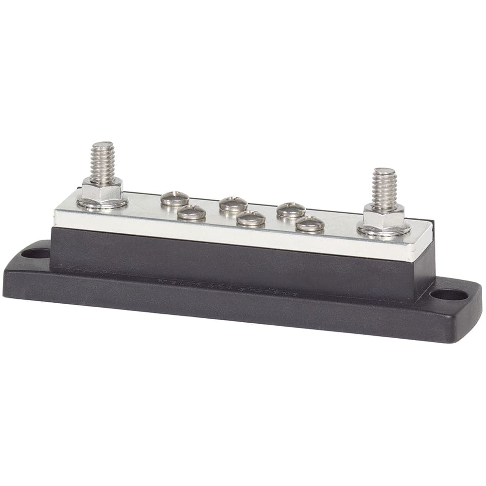 Blue Sea 2128 Maxibus 6 x #10-24(Screws) w/ 2 x 5 ⁄ 16 (Studs) - Electrical | Busbars Connectors & Insulators - Blue Sea Systems