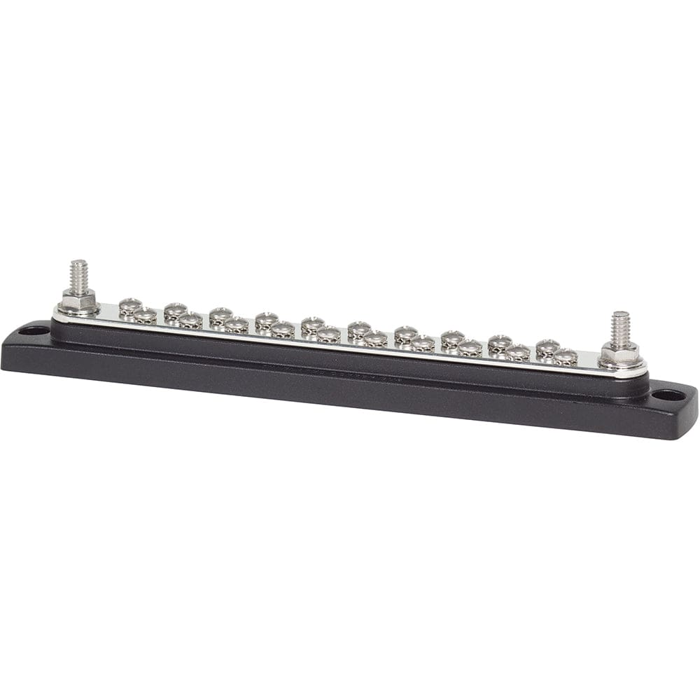 Blue Sea 2302 150AMP Common BusBar 20 x 8-32 Screw Terminal - Electrical | Busbars Connectors & Insulators - Blue Sea Systems