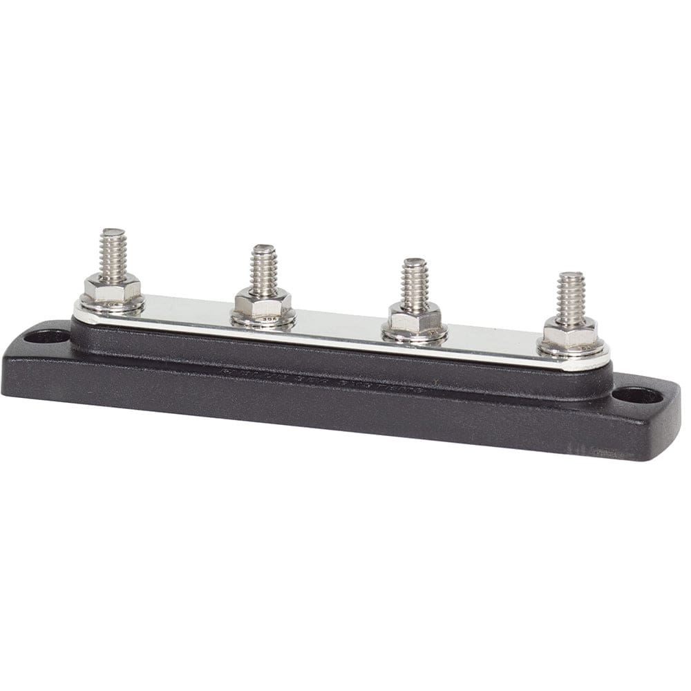 Blue Sea 2303 150AMP Common BusBar 4 x 1/ 4 Stud Terminal - Electrical | Busbars Connectors & Insulators - Blue Sea Systems