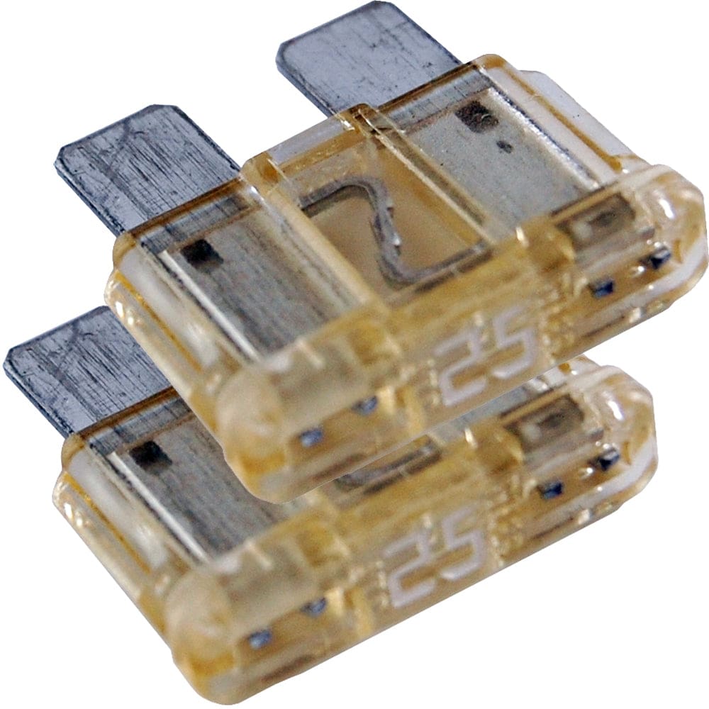 Blue Sea 5244 25A ATO/ ATC Fuse (Pack of 6) - Electrical | Fuse Blocks & Fuses - Blue Sea Systems