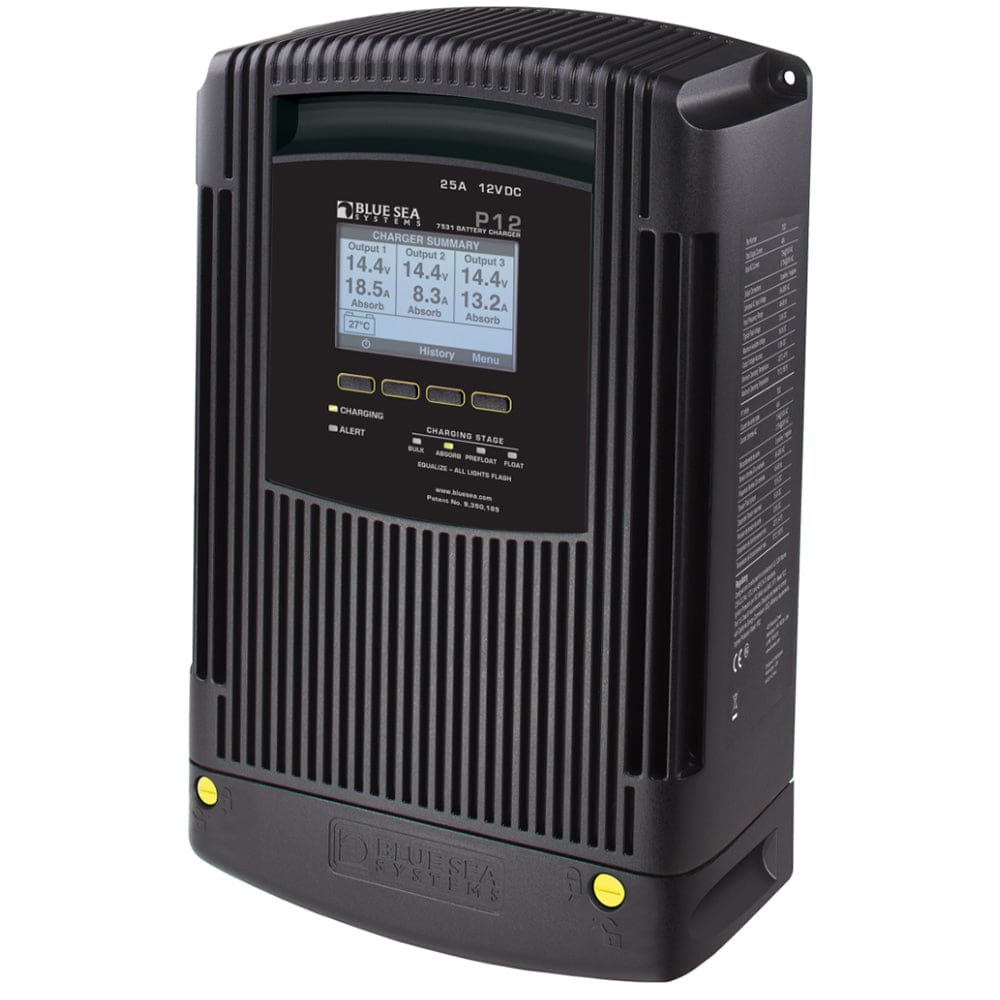 Blue Sea 7531 P12 Battery Charger - 12V DC 25A - Electrical | Battery Chargers - Blue Sea Systems