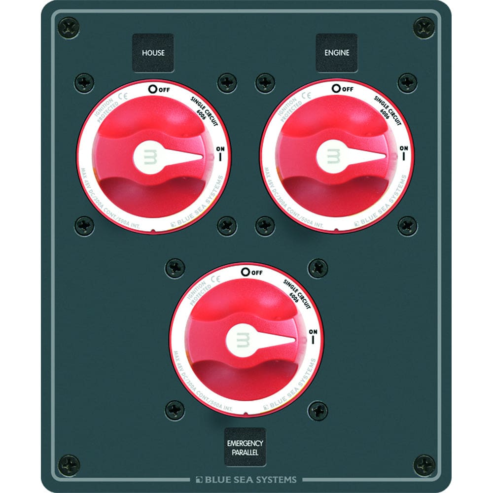 Blue Sea 8280 Single Circuit 3 On/ OFF - Electrical | Battery Management - Blue Sea Systems