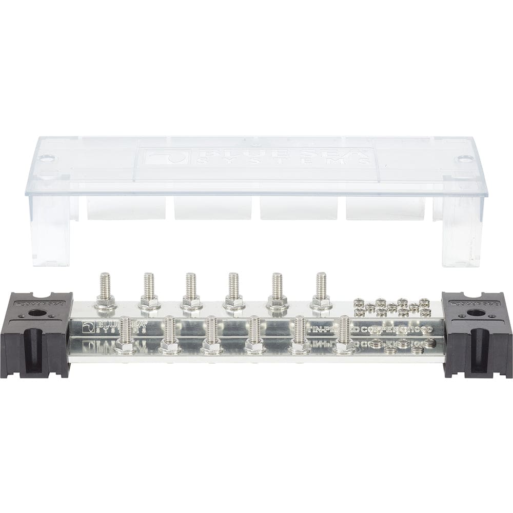 Blue Sea PowerBar 1000 - 12 5/ 16 Terminal Studs w/ Cover - Electrical | Busbars Connectors & Insulators - Blue Sea Systems