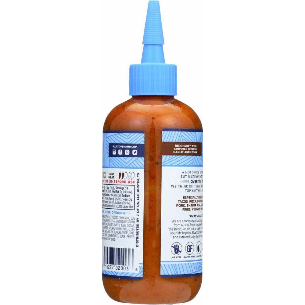 Blue Top Brand Blue Top Brand Creamy Hot Sauce Honey Chipotle, 9 oz