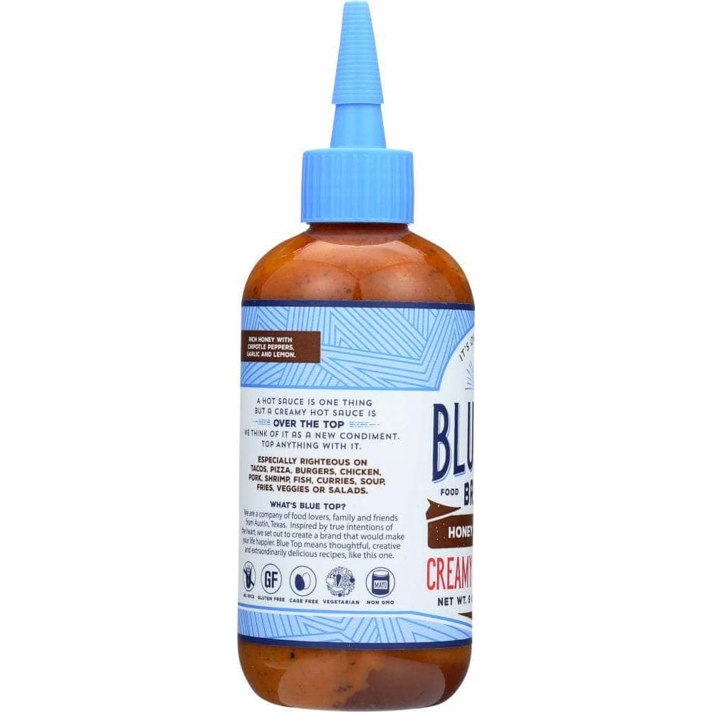 Blue Top Brand Blue Top Brand Creamy Hot Sauce Honey Chipotle, 9 oz