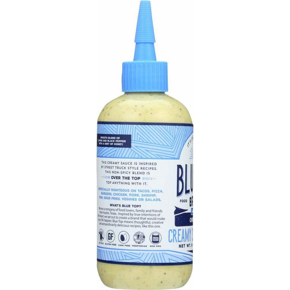 Blue Top Brand Blue Top Brand Creamy Street Sauce Original, 9 oz