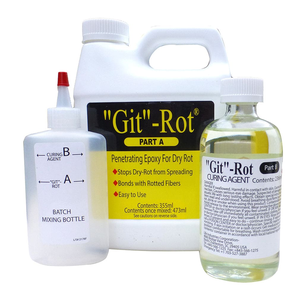 BoatLIFE Git Rot Kit - Pint - Boat Outfitting | Adhesive/Sealants - BoatLIFE