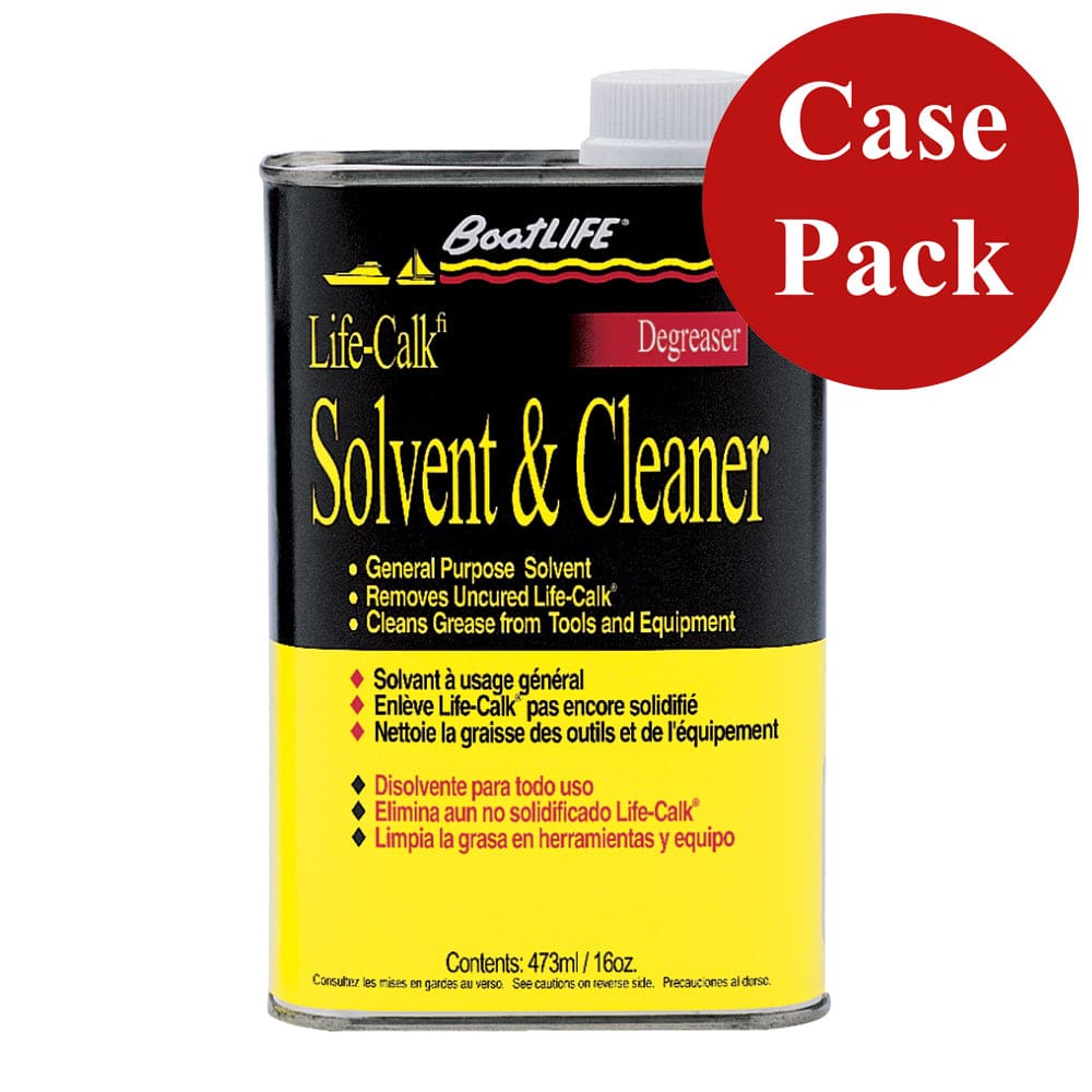 BoatLIFE Life-Calk Solvent & Cleaner - 16oz *Case of 12* - Boat Outfitting | Adhesive/Sealants - BoatLIFE